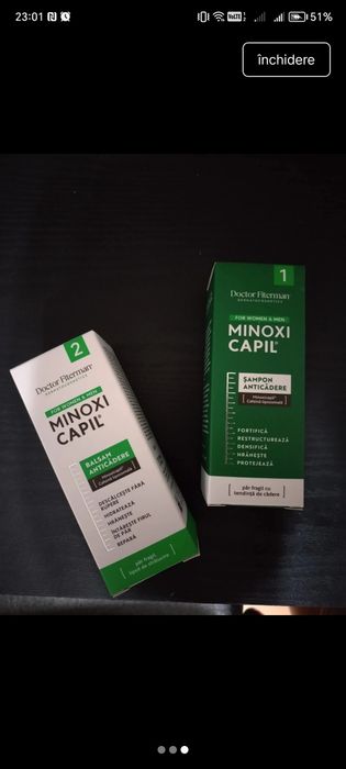 Pachetul Minoxicapil șampon + balsam NOU!!