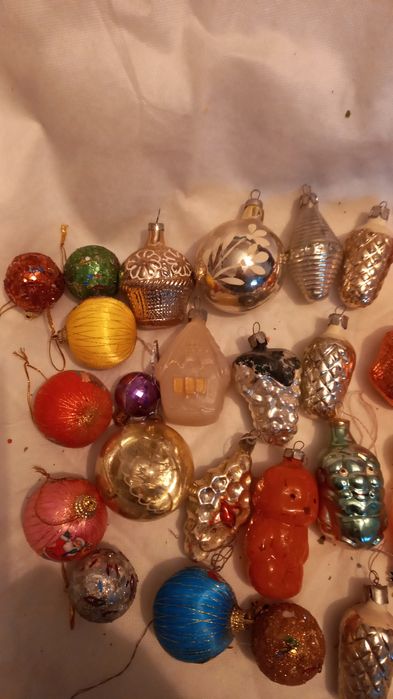 Новогодние игрушки советский