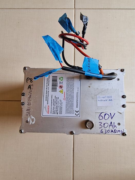 Baterie 60V 1.8kwh 30Ah li-ion triciclu scuter scooter electric motor litiu nu AGM acid 67.2V