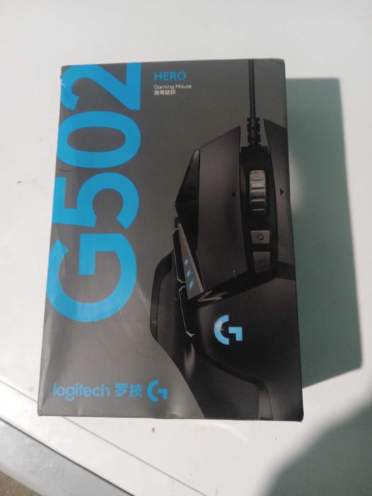 Vând mouse gaming Logitech G502 Hero 25K dpi, negru - NOU sigilat!