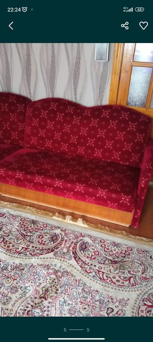 Угловой диван и 2 кресла