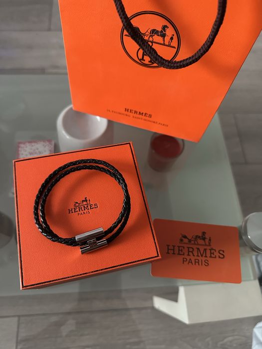 Bratara Hermes Barbateasca piele