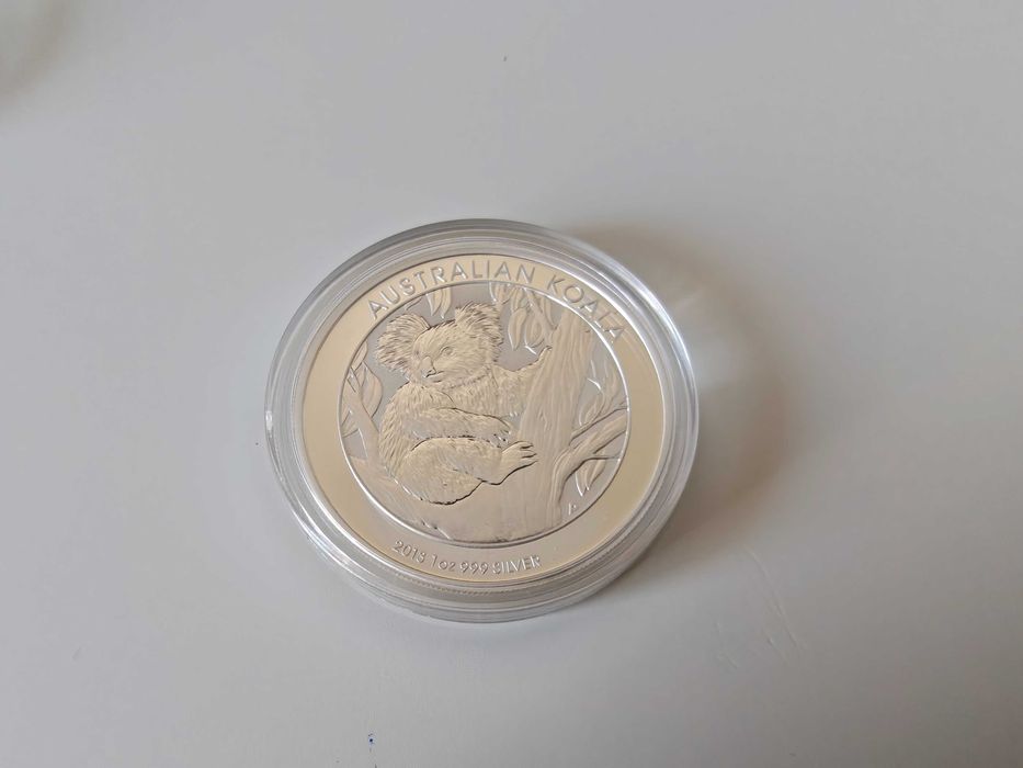 Сребърна монета, 1 oz Австралийска коала 2012,2013, 99.99% сребро