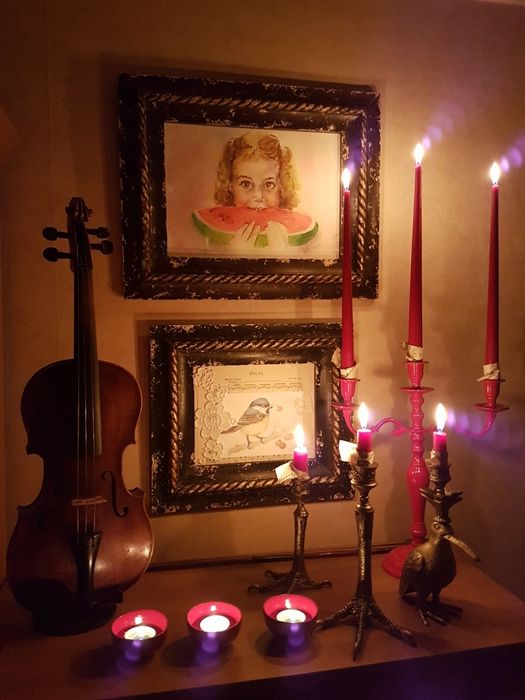 Поставка за цигулка.