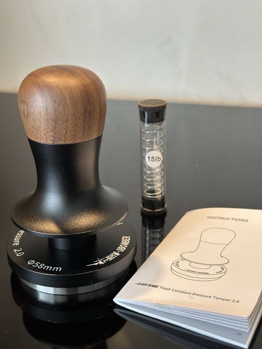 Tamper MHW-3BOMBER 58mm – arc + feedback sonor