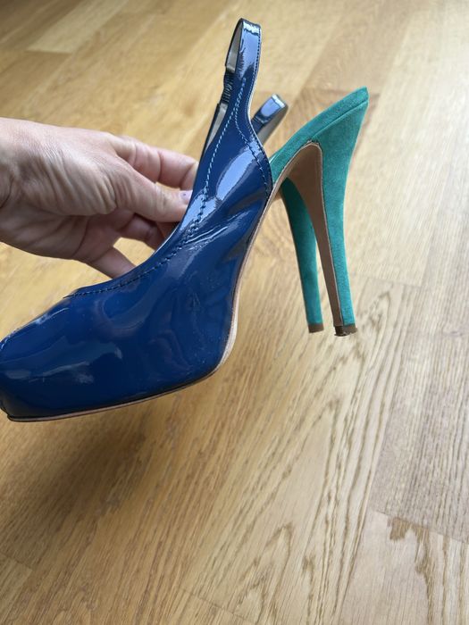 Естествена кожа токчета Chantal