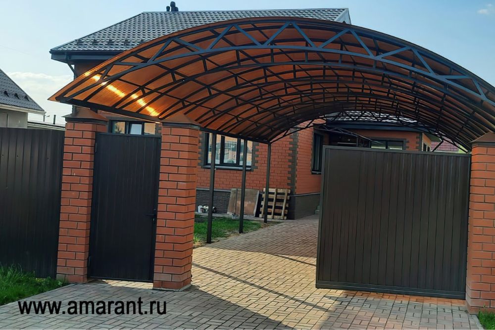 Навес, изготвления навеса