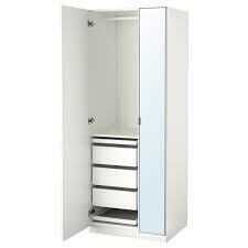 IKEA AHEIM Uşă, oglindă, 25x195 cm