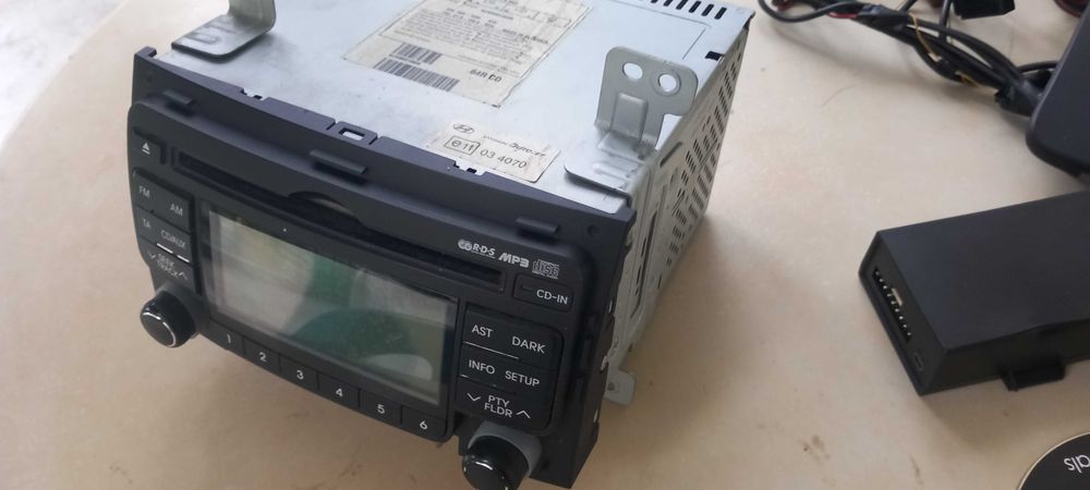Оригинално Радио CD/MP3 и навигация за Hyundai i30 – 2008   - 2011