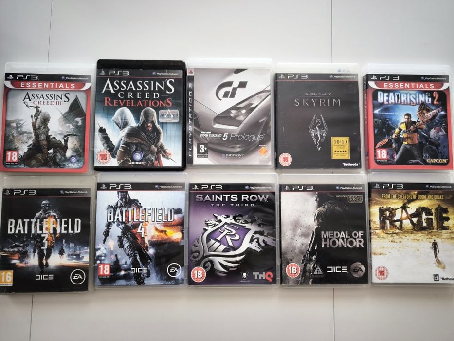 PS3 Игри – Лот от 10 Броя – 25.59 EUR – Оригинални Игри за PlayStation 3