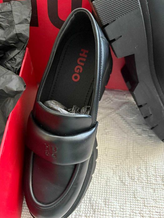 Hugo Boss лоуфъри с дебела подметка нови оригинални