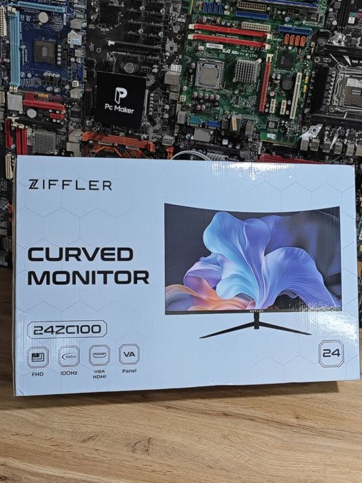 монитор 24 curved 100hz