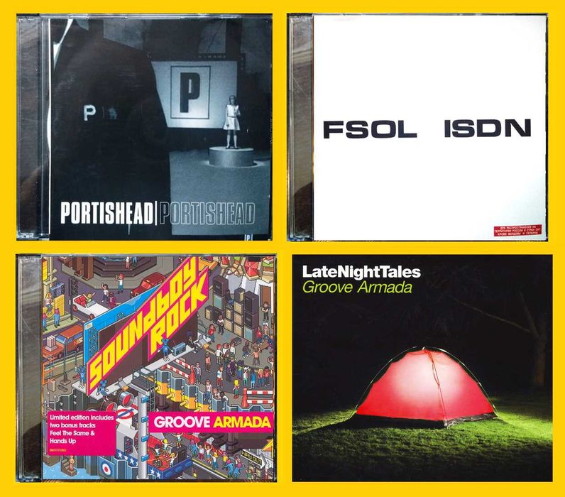 CD, аудио, музыка, U2, Saga, Moloko, Simple Minds, Talk Talk, De Phazz