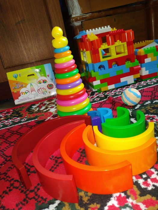 Пирамидка игрушки для ванной