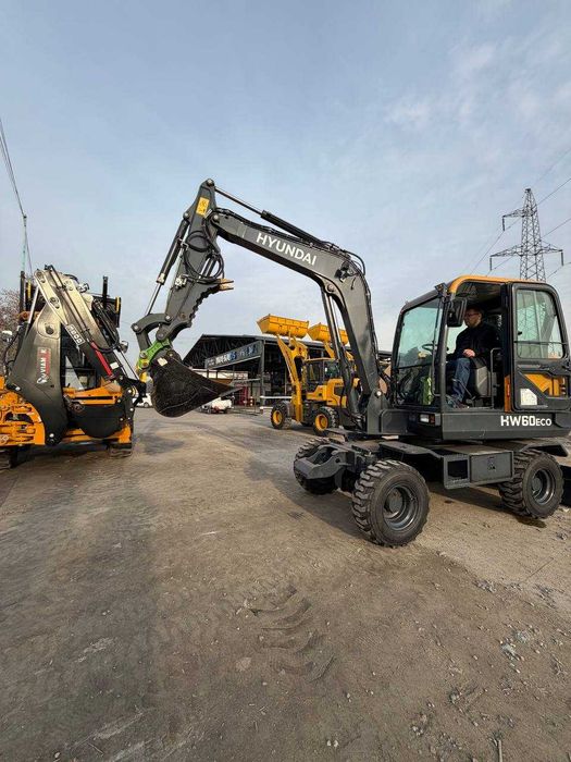 Колесный экскаватор Hyundai HW60 ЕСО