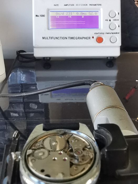 Ceas Anua Calendar - Întoarcere manuala - 31*37 mm -Funct. impeca