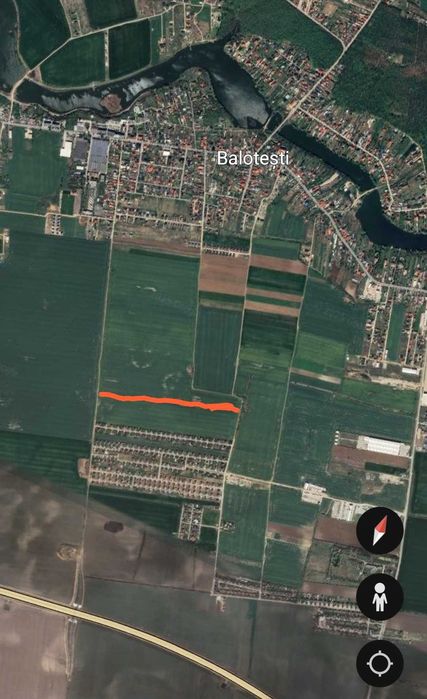 Vand teren 23300 mp Balotesti.