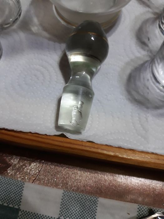 Чаши за ракия със златен кант