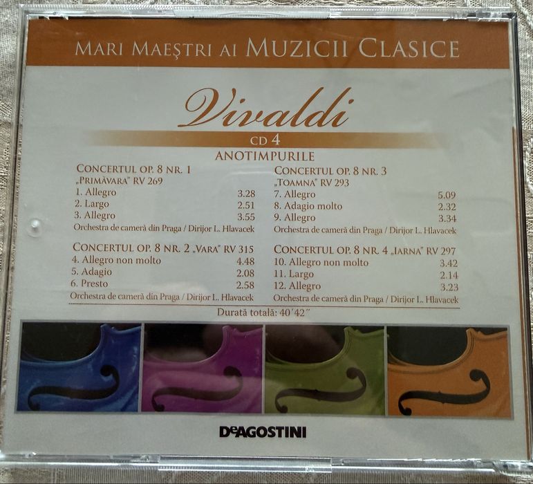 Set 7 CD-uri originale - Mari Maestri ai Muzicii Clasice