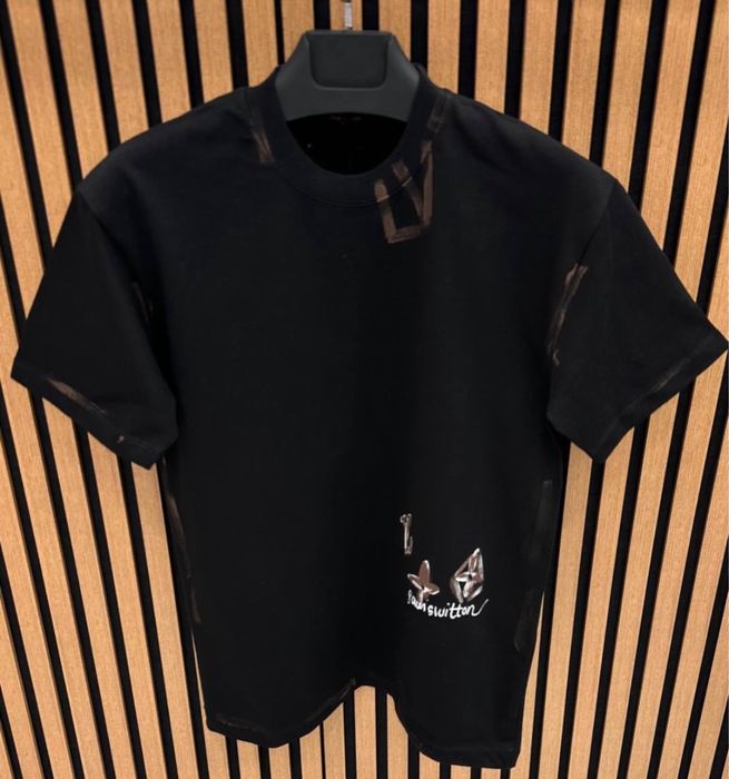 Tricou Louis Vuitton Graffiti edition