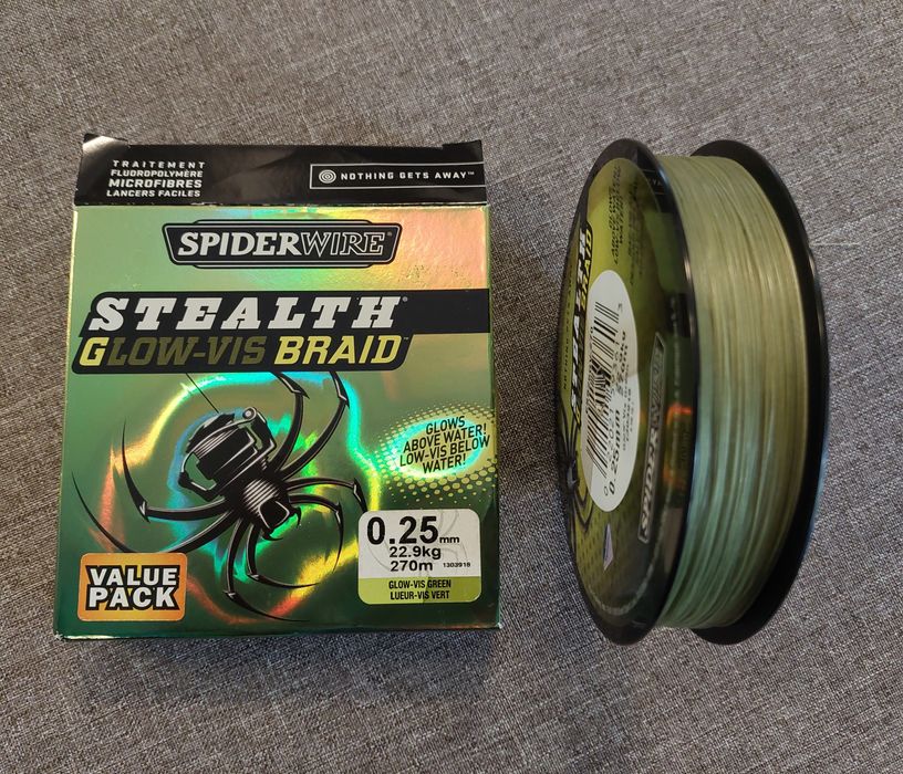 Плетено влакно Spider Wire Stealth 270 м. - 0.25 мм. / USA