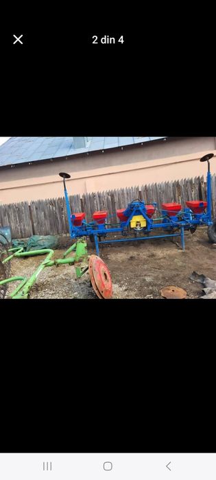 Semanatoare porumb cu fertilizare