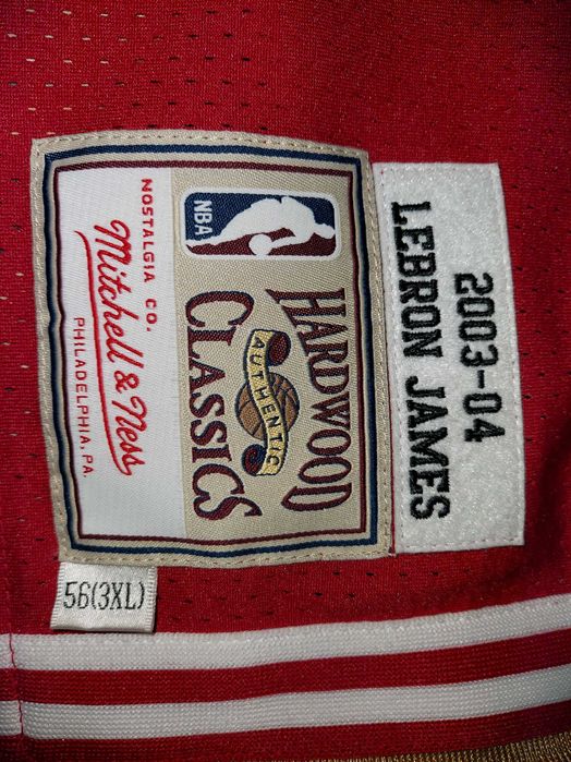 Vand maieu original Mitchell and Ness AuthenticSeries Lebron James #23
