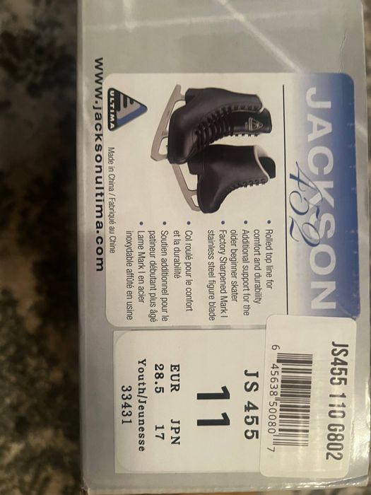 Коньки Jackson Ultima Figure Ice Skates (новые)