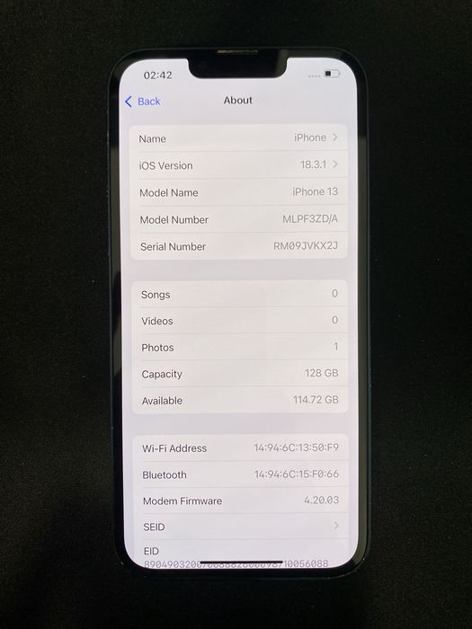 iPhone 13 128GB ID-XXL368