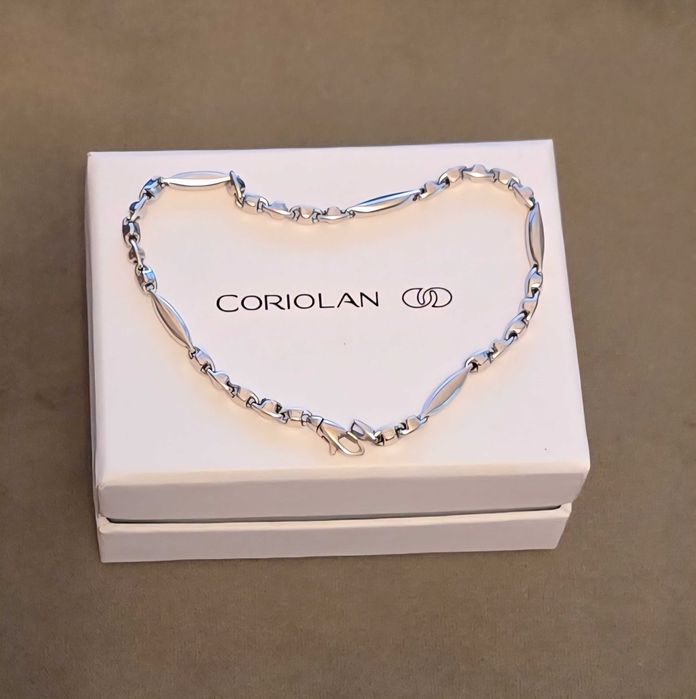 Brățară din aur alb marca Coriolan
