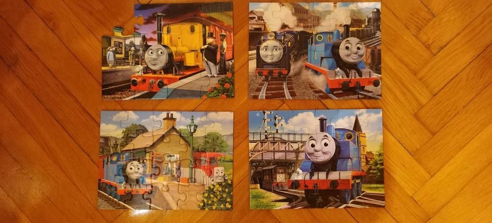 Locomotive si Puzzle Thomas și prietenii