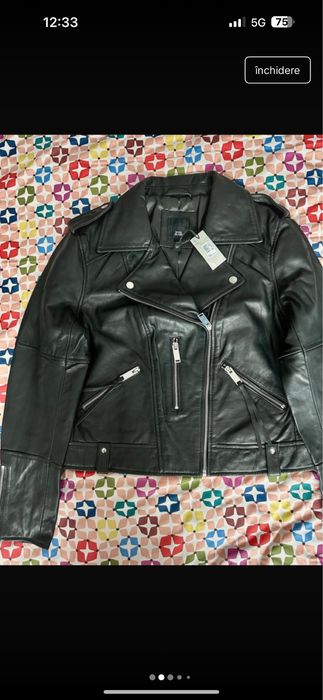 Geaca piele dama river island