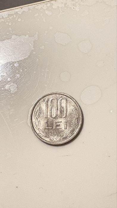 Moneda 100 lei anul 1994 foarte bine intretinuta