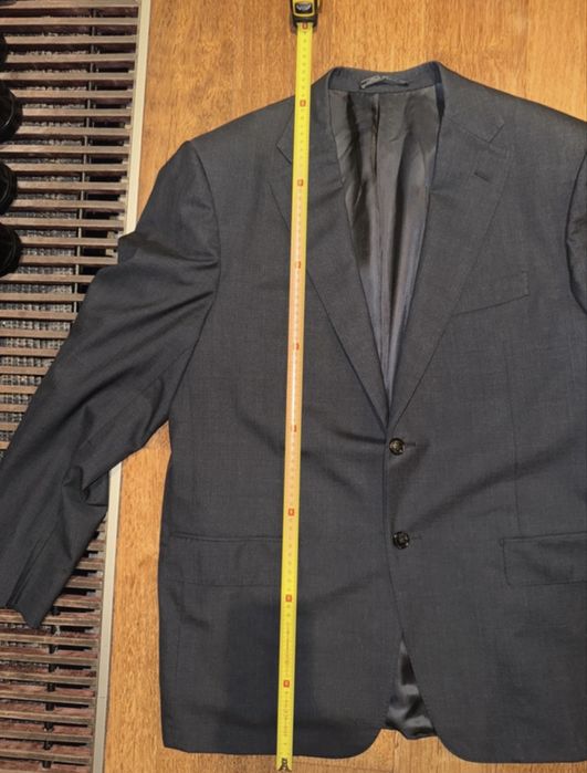 Sacou bărbătesc gri Corneliani din lână extrafină– mărimea 54
