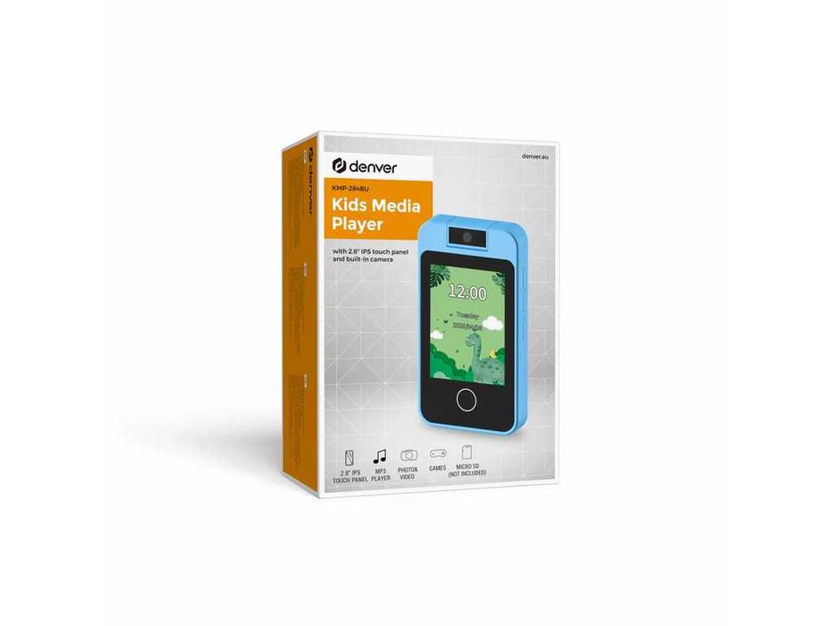 НОВИ! Детски смартфон Denver KMP-284RO MP4 плейър сензорен екран селфи видео