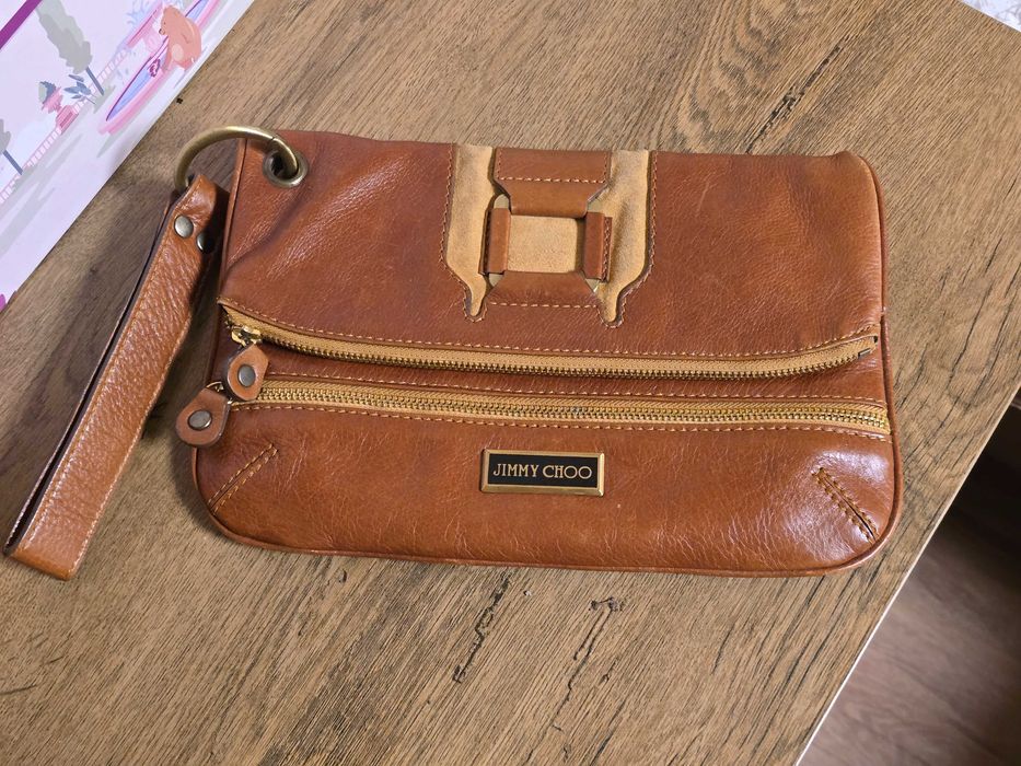 Jimmy Choo оригинална дамска чанта тип клъч