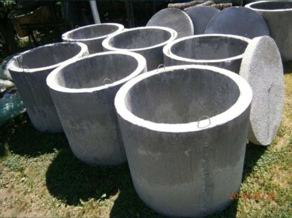 Tuburi din beton-fântâni, puțuri, fose septice