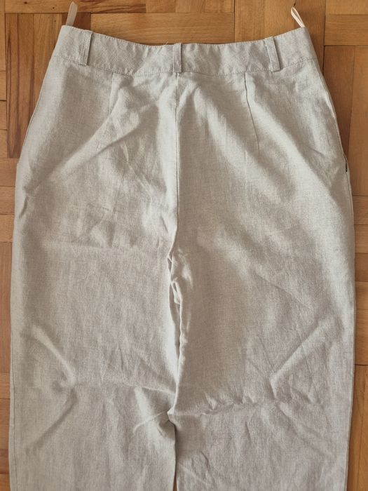 Pantaloni In Și Bumbac Gaby Mersmann Sportive, Femei, Mărimea 38
