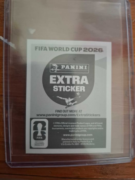 Stiker Cupa Mondiala 2026 Mbappé GOLD