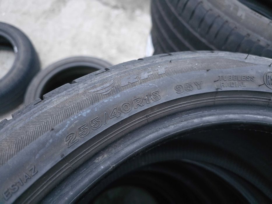 2бр Летни гуми 255 40 18 - Bridgestone