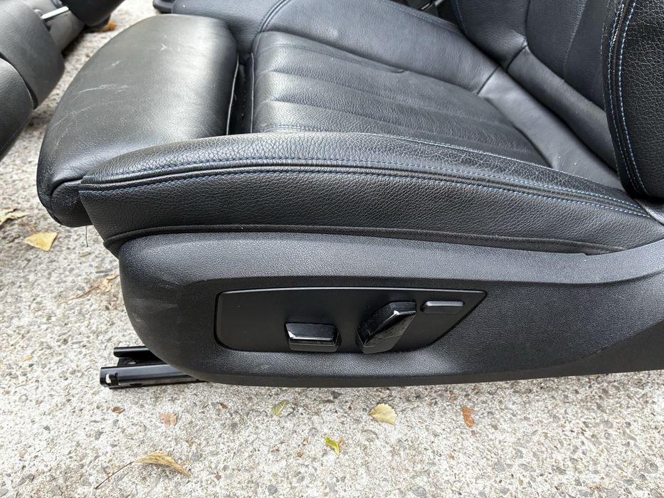 Кожен рекаро салон БМВ 5, Г30 М спорт (recaro bmw g30 m sport)