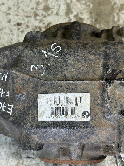Задний редуктор bmw x5 e70 f15 n55 3.0l