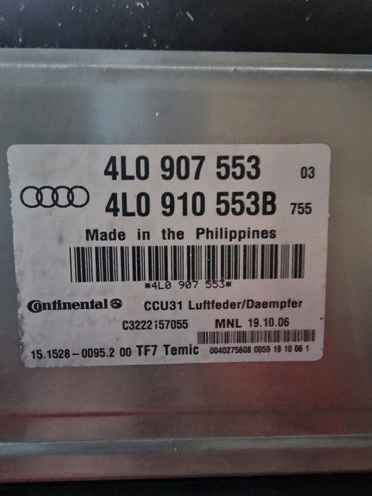 Calculator suspensie audi Q7 4L0910553B