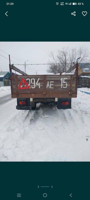 Бортовой деревянный кузов газ 53