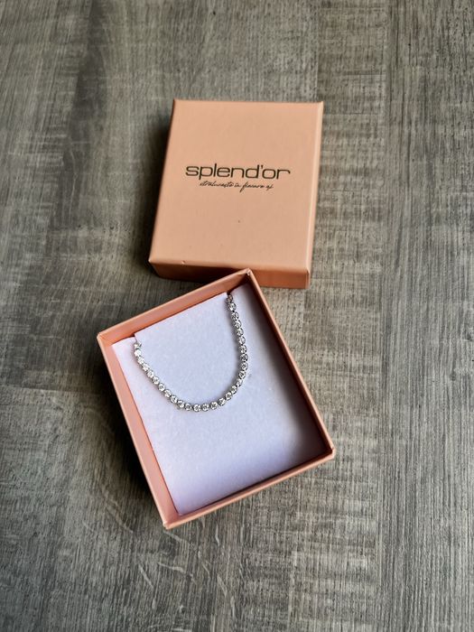 Brățară tennis argint 925 cu zirconii – Splend’or – nouă
