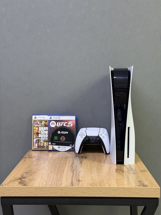 PlayStation 5 2 джойстика +игры | Mobile Zone