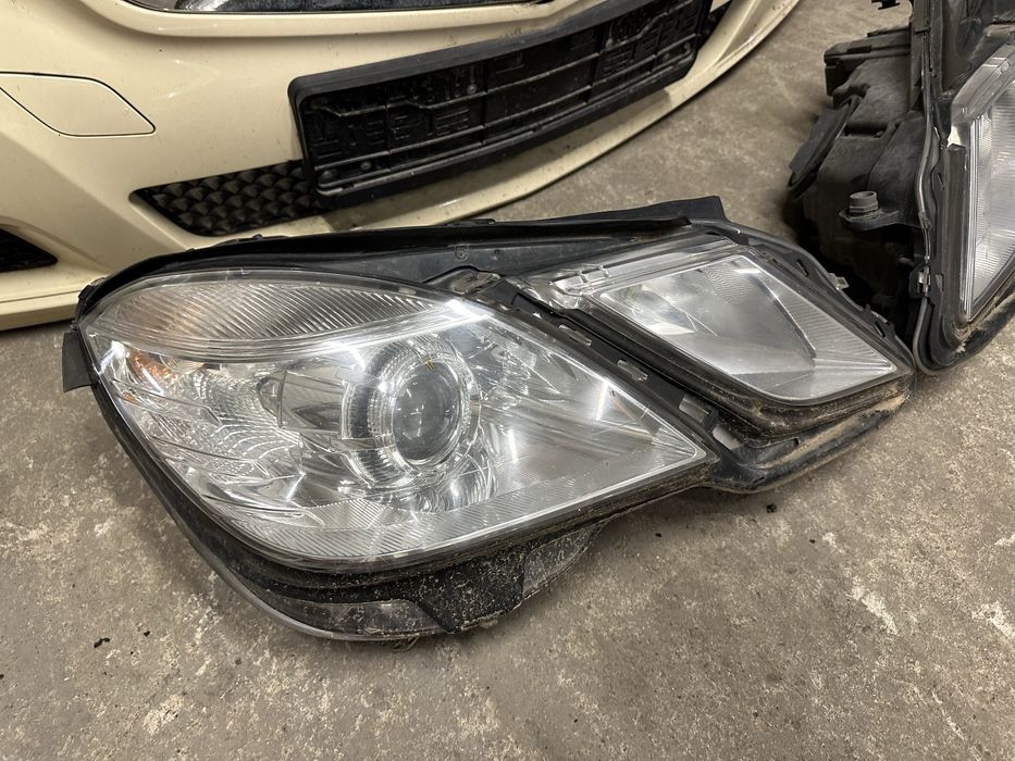 Предна броня,фарове,калници за Mercedes E-class