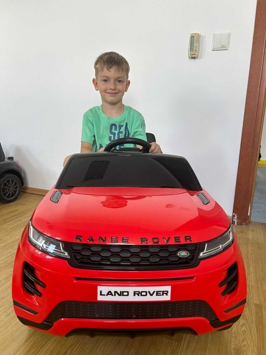 Masinuta electrica pentru copii Range Rover Velar rosu
