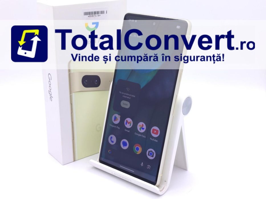 Google Pixel 7 128GB Lemongrass 8GB Single, Garantie 24 luni | #D89874