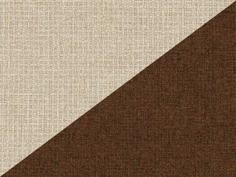 Canapea Velur Crem / Maro - Transport Gratuit in 4-10 zile